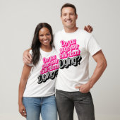 Denken jullie er ooit aan om dood te gaan? grappig t-shirt (Unisex)