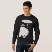 Denken Katten T-shirt  (Voorkant volledig)