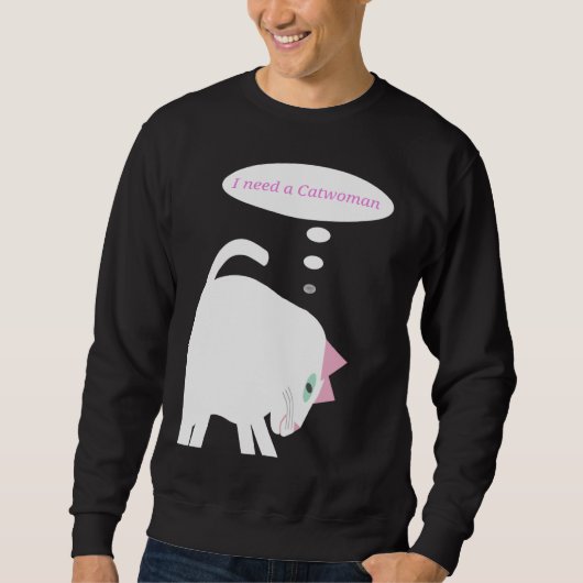 Denken Katten T-shirt  (Voorkant)