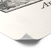  denken menselijk skelet Medische anatomie Poster (Hoek)