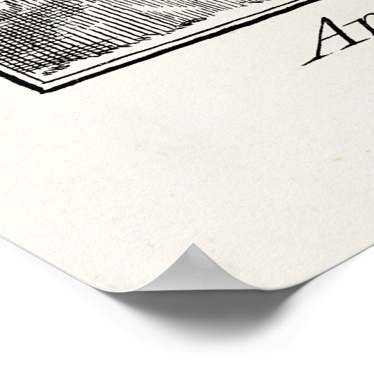  denken menselijk skelet Medische anatomie Poster (Hoek)