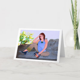 Denken met LeeMarie's Creatieve Vormgeving Kaart