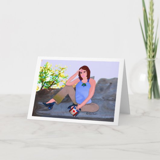 Denken met LeeMarie's Creatieve Vormgeving Kaart (Voorkant)