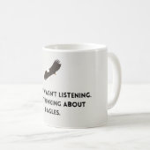 Denken over adelaars koffiemok (Voorkant rechts)