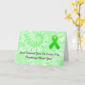 Denken over de Kaart van de ziekte van Lyme (Gele Bloem)