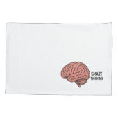 Denken over de kracht van het brein kussensloop (Achterkant)