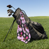 Denken over de zomer golfhanddoek (Groen)