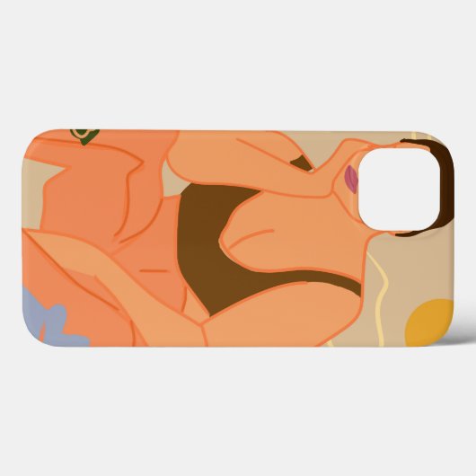 Denken over het leven Case-Mate iPhone case (Achterkant (horizontaal))