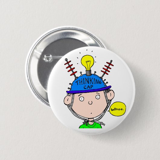 DENKEN OVER PET BUTTON (Voorkant /achterkant)