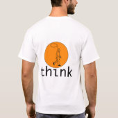 denken t-shirt (Achterkant)