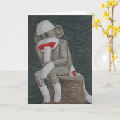 Denken Thock Monkey Kaarten (Gele Bloem)