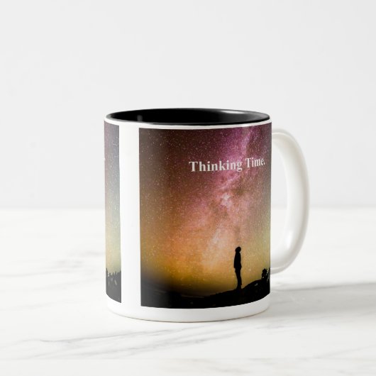 Denken tijd Mok (Voorkant rechts)