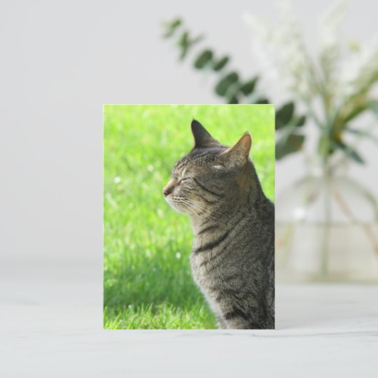 Denken ... van u ... briefkaart (Staand voorkant)