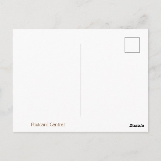  denken van uw Briefkaart (Achterkant)