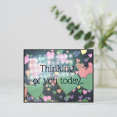 denken van uw Briefkaart (Staand voorkant)