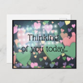 denken van uw Briefkaart (Voorkant / Achterkant)