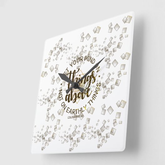 denken vierkante klok (Hoek)