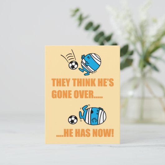 Denken ze dat hij is heengegaan? briefkaart (Staand voorkant)