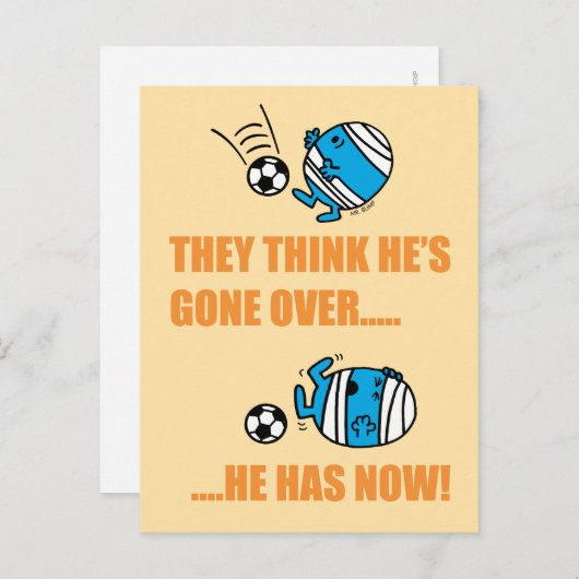 Denken ze dat hij is heengegaan? briefkaart (Voorkant / Achterkant)