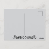 Denkend aan jou ansichtkaart briefkaart (Achterkant)