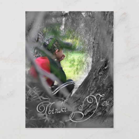 Denkend aan Jou Briefkaart (Voorkant)