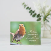 Denkend aan Jou | Condoleance Gelukwensen Briefkaart (Staand voorkant)