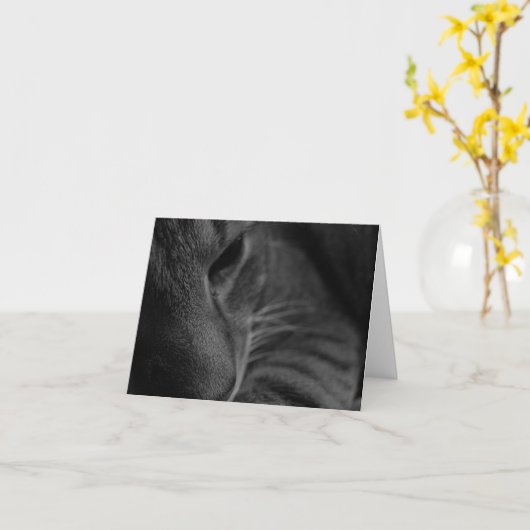 "Denkend aan jou..." Kaart (Gele Bloem)