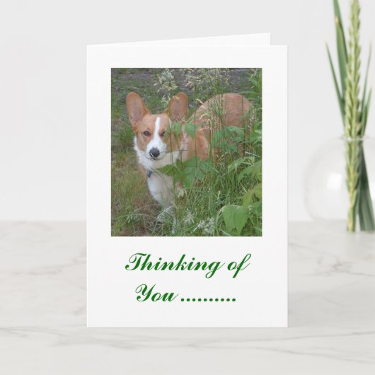 Denkend aan jou... kaart (Voorkant)