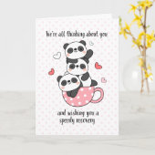 Denkend aan Jou Kaart (Gele Bloem)