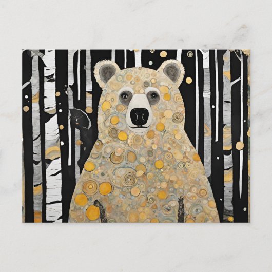 Denkend Aan Jou Knuffel van een Beer Briefkaart (Voorkant)