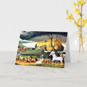 Denkend aan jou, Noah's Ark, Kaart (Gele Bloem)
