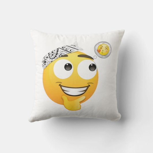 Denkend aan Liefde Kussen (Achterkant)