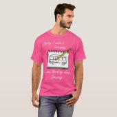 Denkend aan Tekenen Illustrator Schetsen T-shirt (Voorkant volledig)