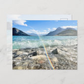 Denkend aan u Liefde Condoleance Landschap Ansicht Briefkaart (Voorkant / Achterkant)