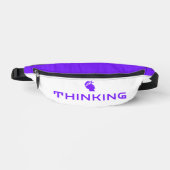 DENKEND Fanny Pack | Minimalistische Mentaliteit V Heuptasje (Voorkant)