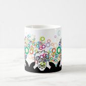 Denkend Man: Grappig Meme Karakter Magische Mok (Center)