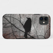 Denkende kraai gedachten Case-Mate iPhone case (Achterkant (horizontaal))