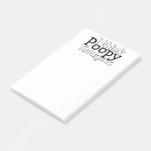 Denkende Poep Gedachten Post-it® Notes (Schuin)