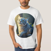 denkende tijger t-shirt (Voorkant)
