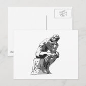 denker briefkaart (Voorkant / Achterkant)