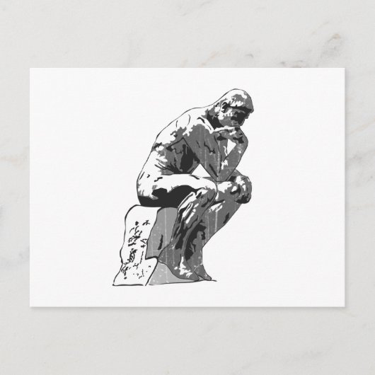 denker briefkaart (Voorkant)