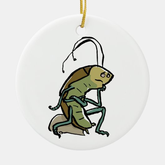 denker keramisch ornament (Voorkant)