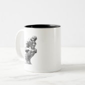 denker tweekleurige koffiemok (Voorkant links)