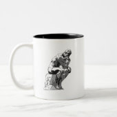 denker tweekleurige koffiemok (Links)