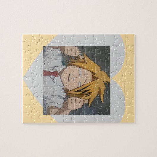 Denki kaminari puzzel legpuzzel (Horizontaal)