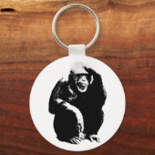 Denking Monkey Sleutelhanger (Voorkant)