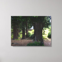 Denkplek Canvas Afdruk
