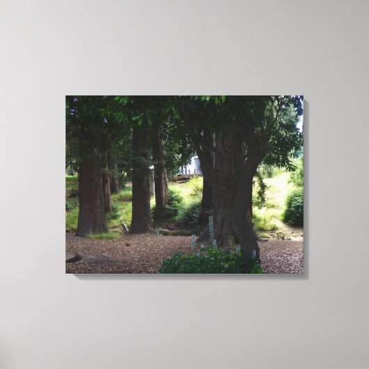 Denkplek Canvas Afdruk (Voorkant)