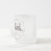  denkwijze matglas koffiemok (Voorkant links)