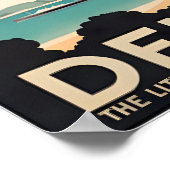 Denmark Art Jutland Print Funen Travel Poster  (Hoek)